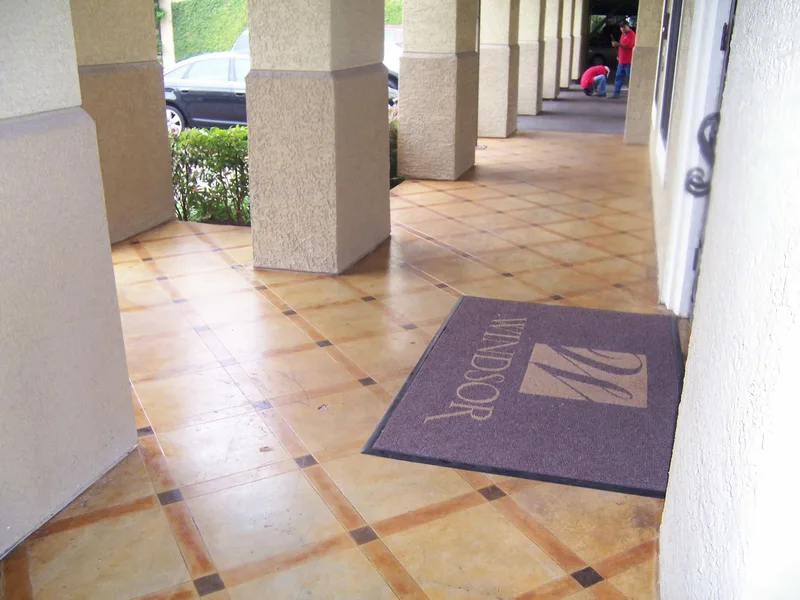 commercial stained concrete